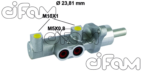 Brake Master Cylinder (202-804)