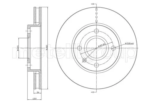 Brake Disc (800-443)