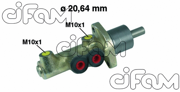 Brake Master Cylinder (202-088)