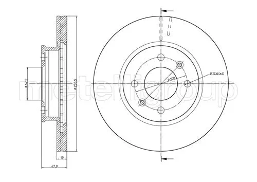 Brake Disc (800-788)