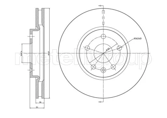 Brake Disc (800-1005C)
