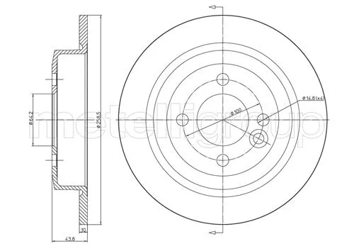 Brake Disc (800-667C)