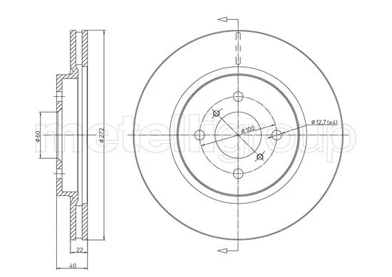 Brake Disc (800-1668C)