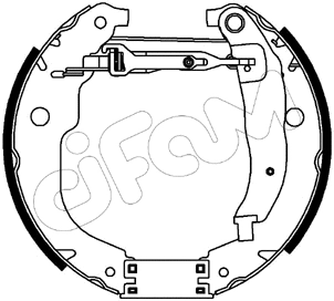 Brake Shoe Set (151-205)