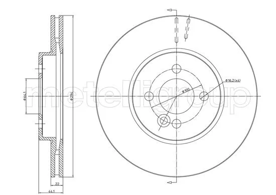 Brake Disc (800-1042C)