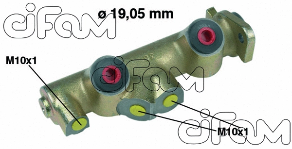 Brake Master Cylinder (202-072)