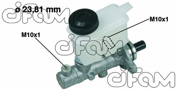 Brake Master Cylinder (202-331)