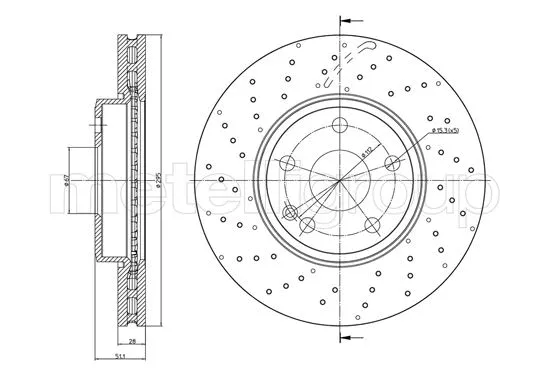 Brake Disc (800-1489FC)