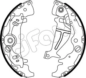 Brake Shoe Set (153-501)