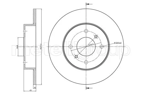 Brake Disc (800-672)