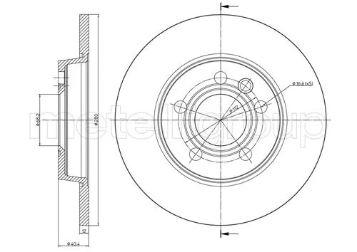 Brake Disc (800-657)