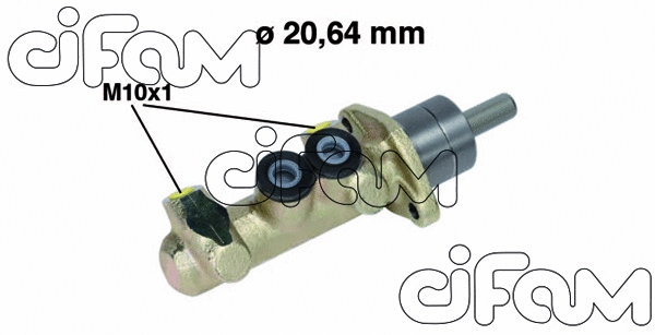 Brake Master Cylinder (202-340)