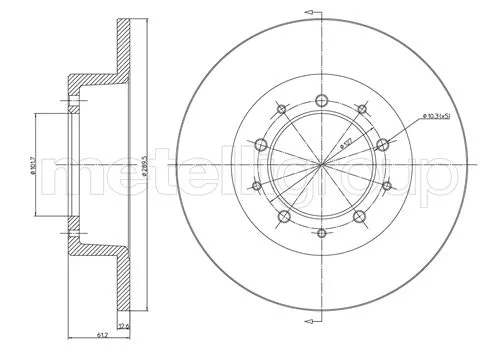 Brake Disc (800-359)