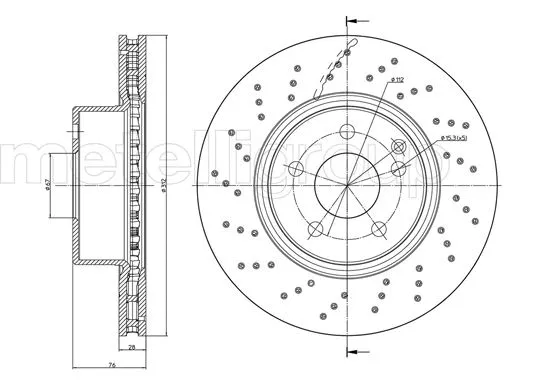 Brake Disc (800-524FC)