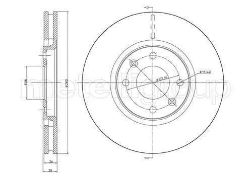 Brake Disc (800-454)
