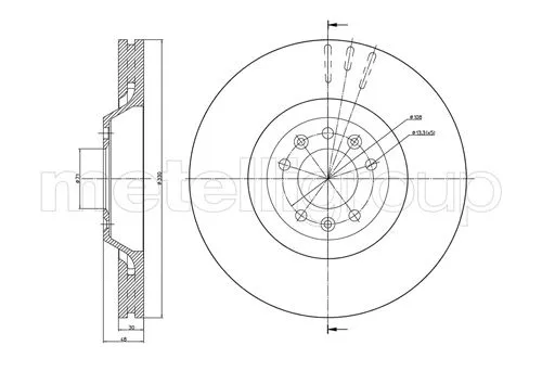 Brake Disc (800-793C)