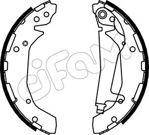 Brake Shoe Set (153-032)