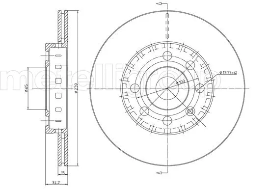 Brake Disc (800-526)