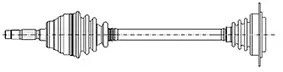 Drive Shaft (655-751)