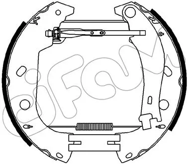 Brake Shoe Set (151-426)