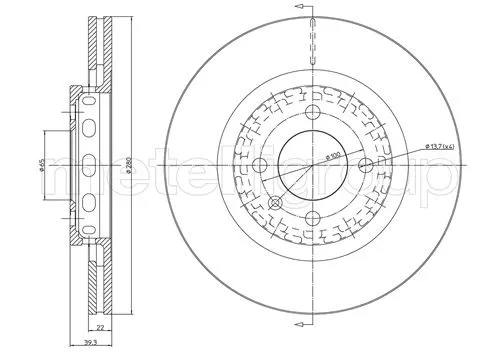 Brake Disc (800-656C)