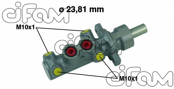 Brake Master Cylinder (202-504)