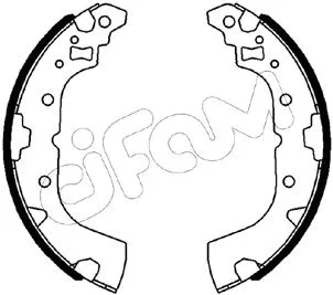 Brake Shoe Set (153-602)