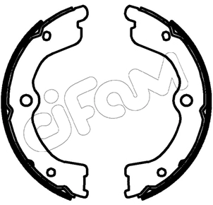 Brake Shoe Set, parking brake (153-773)