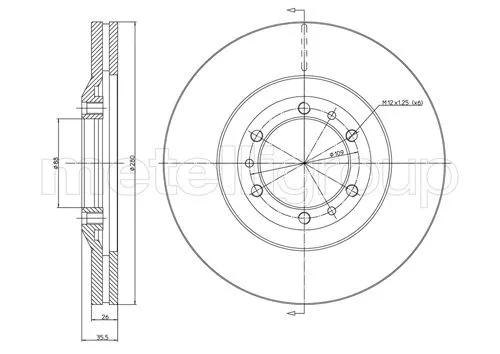 Brake Disc (800-452)