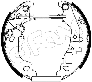 Brake Shoe Set (151-145)