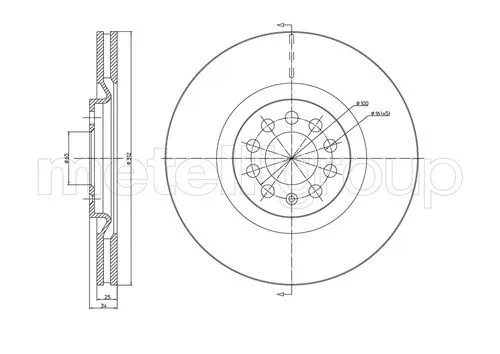 Brake Disc (800-706C)
