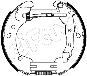 Brake Shoe Set (151-231)