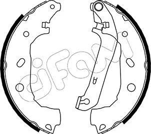 Brake Shoe Set (153-138)