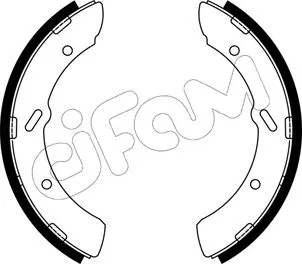 Brake Shoe Set (153-706)