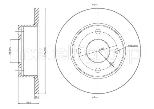 Brake Disc (800-098)