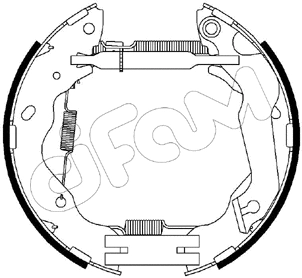 Brake Shoe Set (151-212)