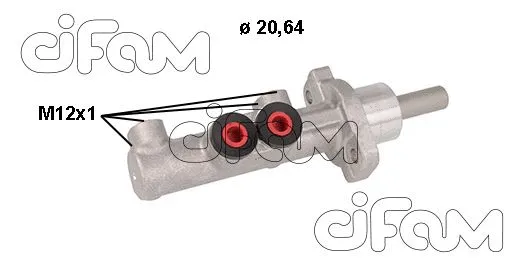 Brake Master Cylinder (202-1118)