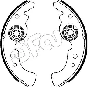 Brake Shoe Set (153-556)