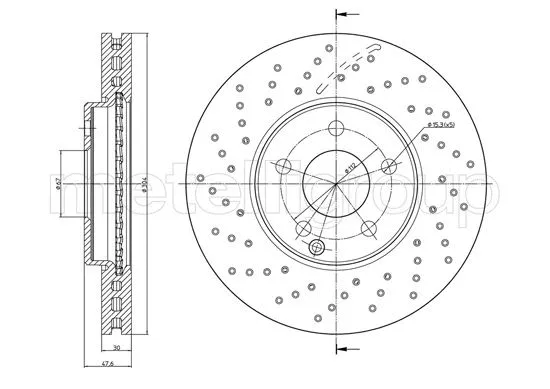 Brake Disc (800-1707FC)