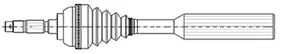 Drive Shaft (655-381)