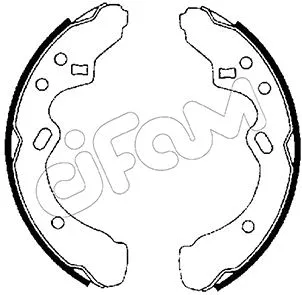 Brake Shoe Set (153-204)
