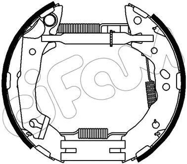 Brake Shoe Set (151-306)