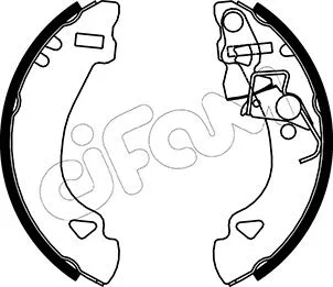 Brake Shoe Set (153-069)