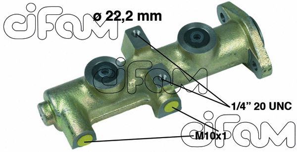 Brake Master Cylinder (202-132)