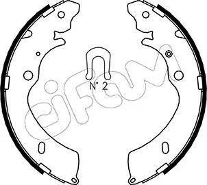 Brake Shoe Set (153-194)