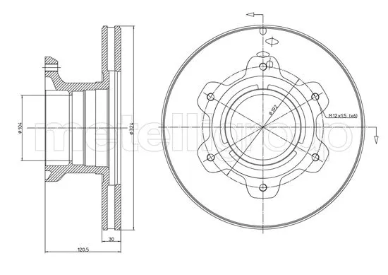 Brake Disc (800-1679)