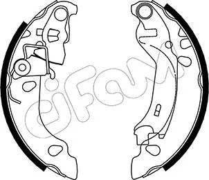 Brake Shoe Set (153-083)