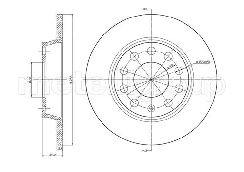Brake Disc (800-749C)