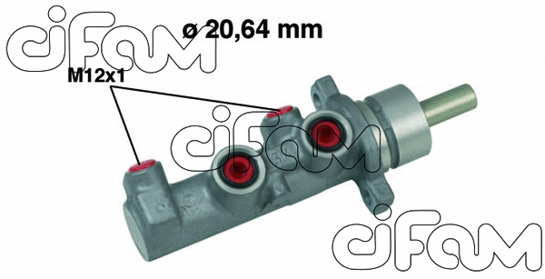 Brake Master Cylinder (202-644)