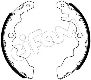 Brake Shoe Set (153-630)